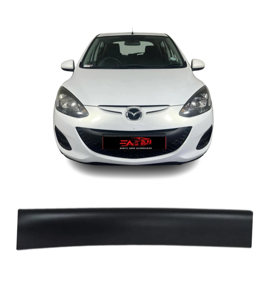Mazda 2 Matt Black bonnet guard 2008-2014