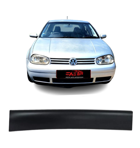 Golf 4 Matt Black bonnet guard