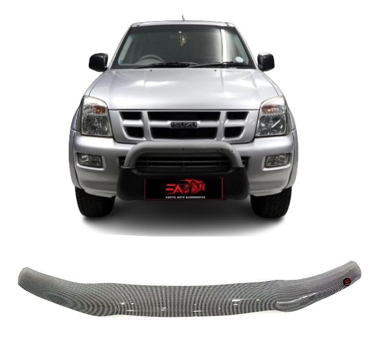 Isuzu carbon bonnet guard 2004-2007