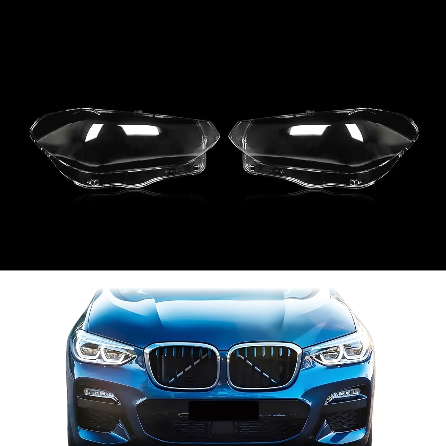 BMW X3/X4 G01/G02 2018-2020 Headlight Lens Replacement Service
