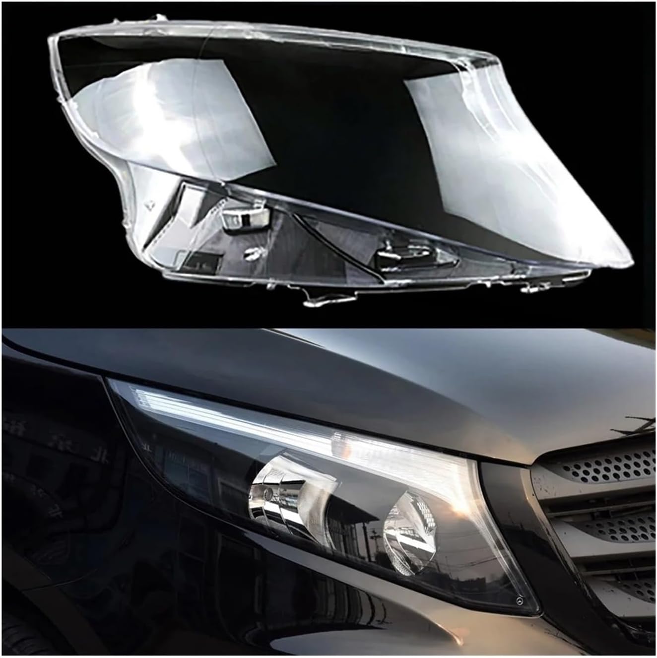 Mercedes-Benz W447 V Class 2016-2020 Headlight Lens Replacement Service