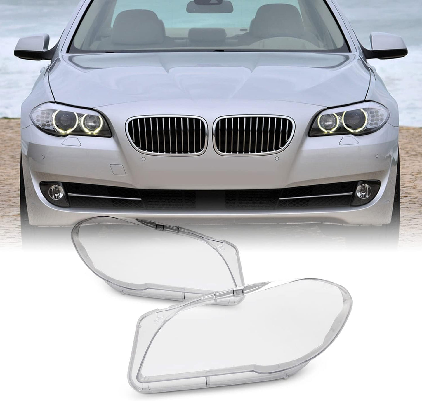 BMW 5 Series F10 2011-2016 Headlight Lens Replacement Service