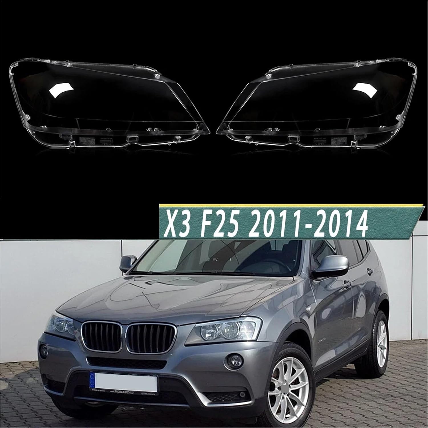 BMW X3 F25 2011-2014 Headlight Lens Replacement Service