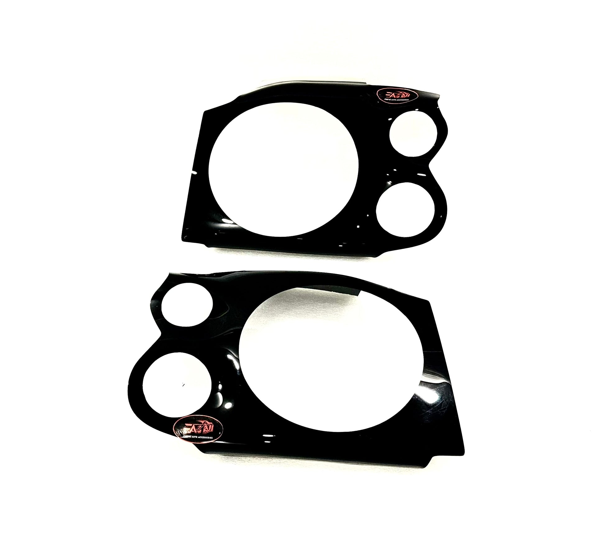 Hardbody 01+ Gloss Black Headlight shields