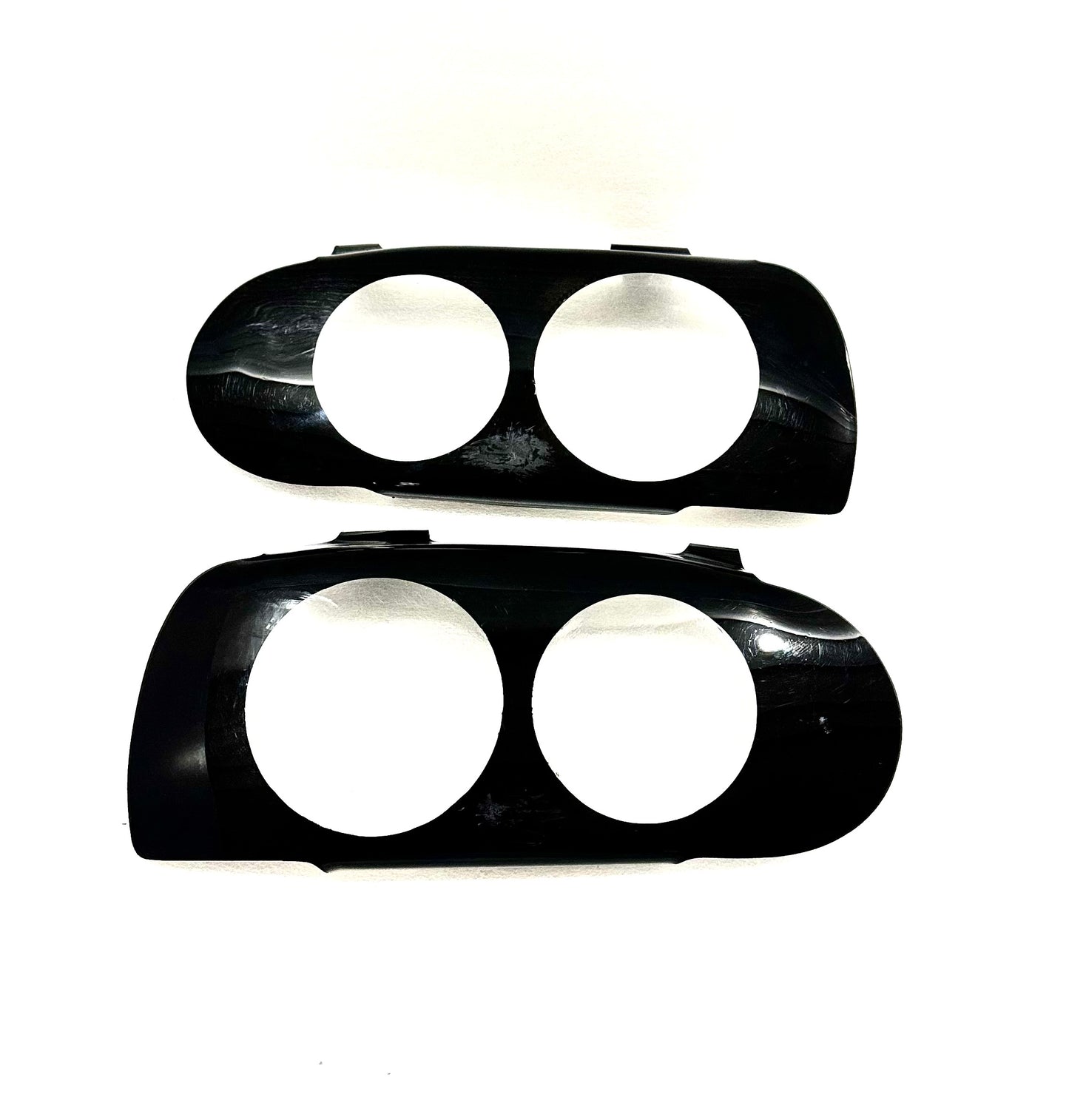 Golf 3 Gloss Black Headlight shields