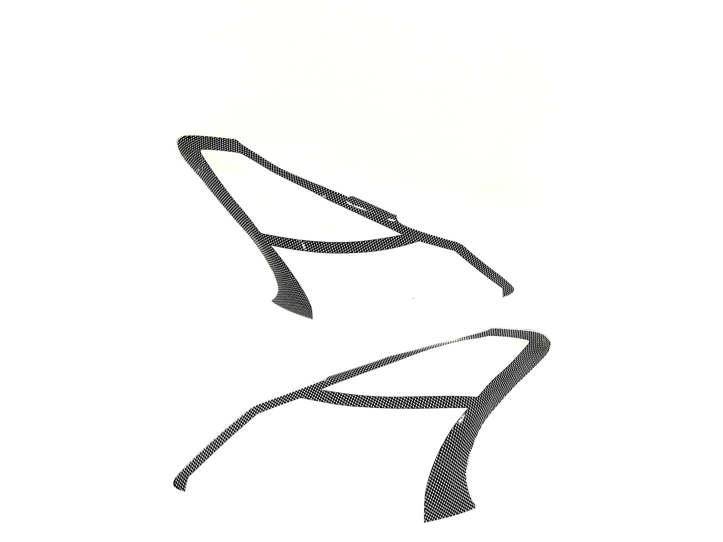 Toyota Avanza carbon Headlight shields 2012-2015