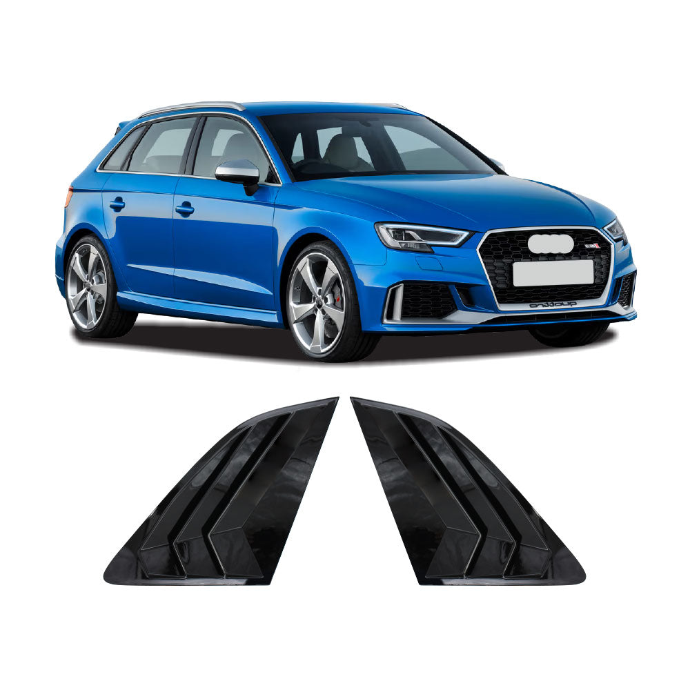 Audi A3 2012–2021 Hatch Quarter Glass Window Louvers