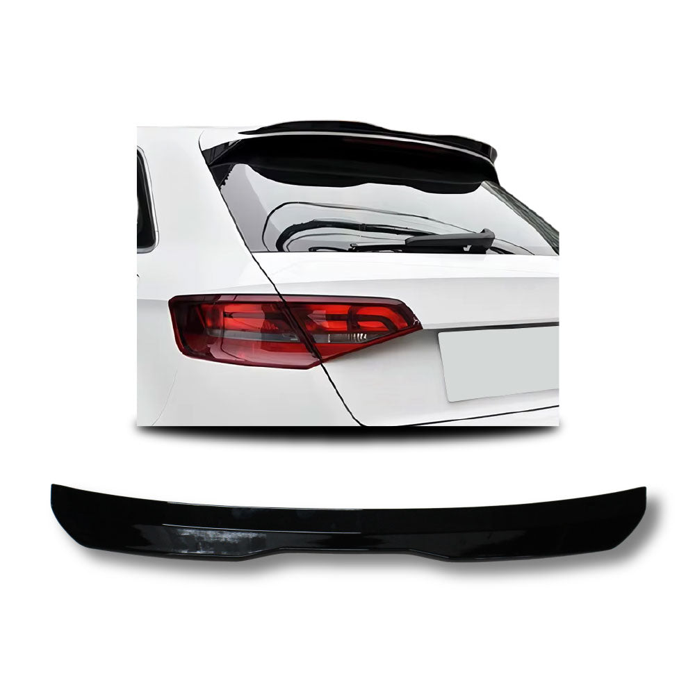 Audi A3 8P 2006–2012 Hatch Gloss Black Winglet Roof Lip