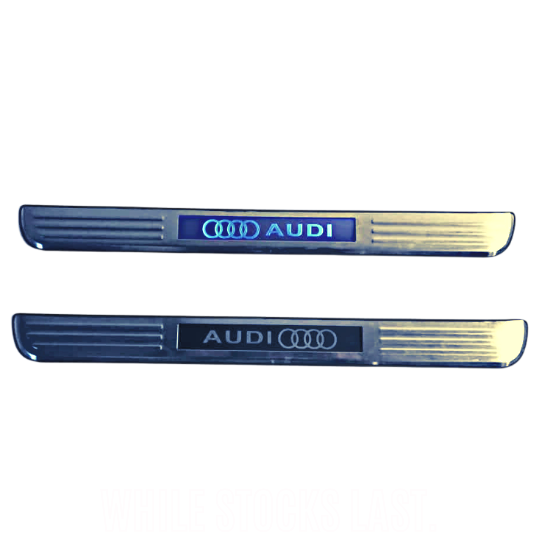 Audi LED wireless step plate 2pc