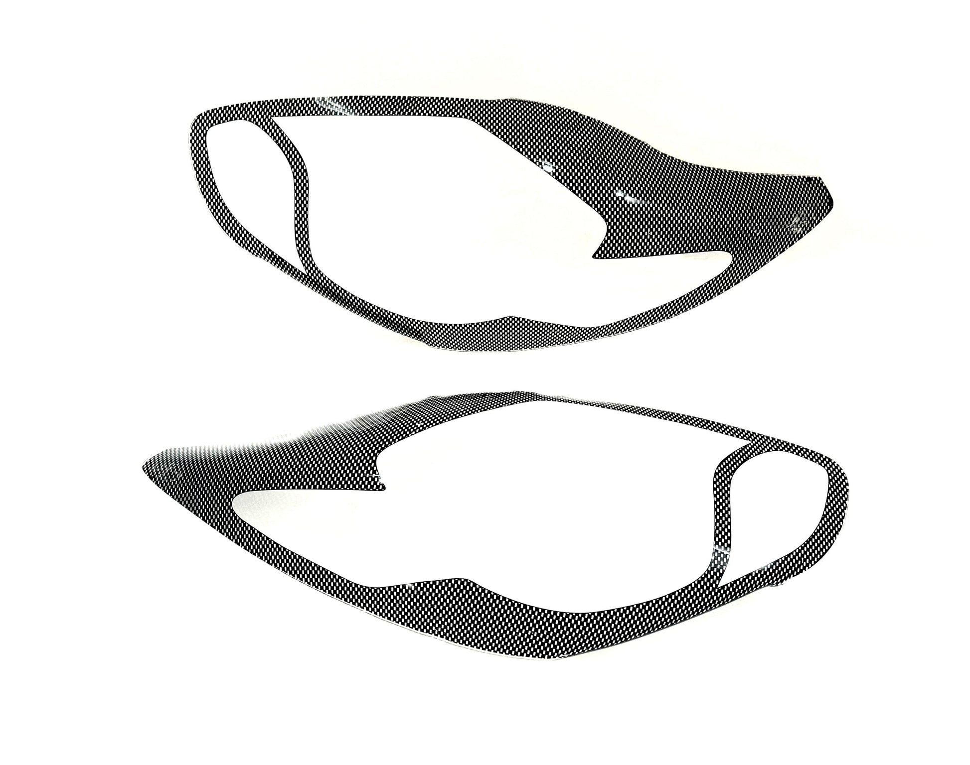 Ford Figo carbon Headlight shields 09-12