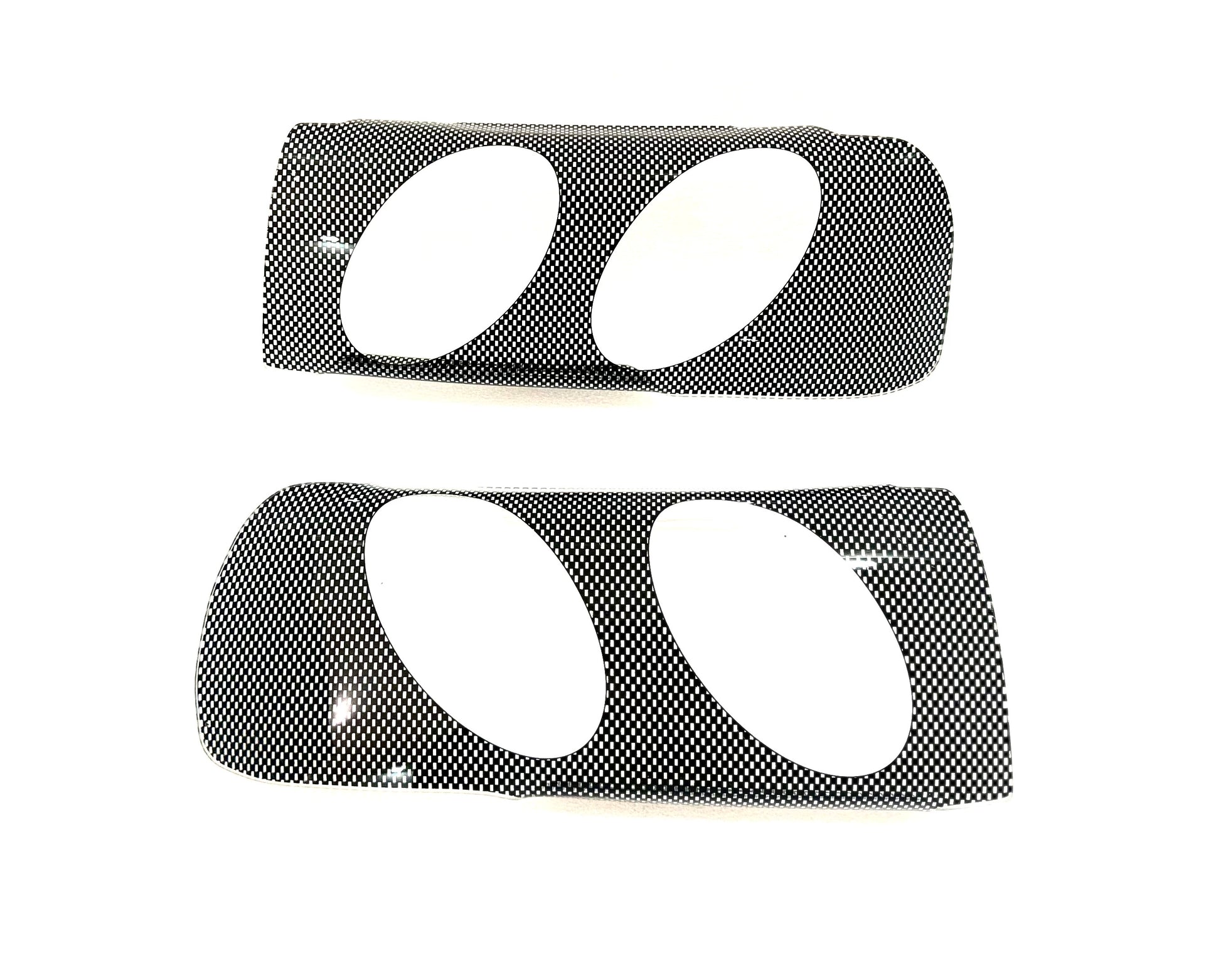 Jetta 3 carbon headlight shield set