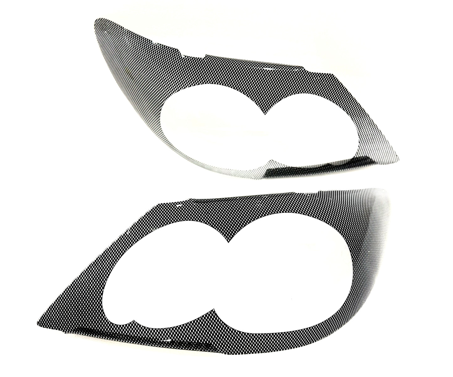 Toyota Fortuner carbon Headlight shields 2005-2009