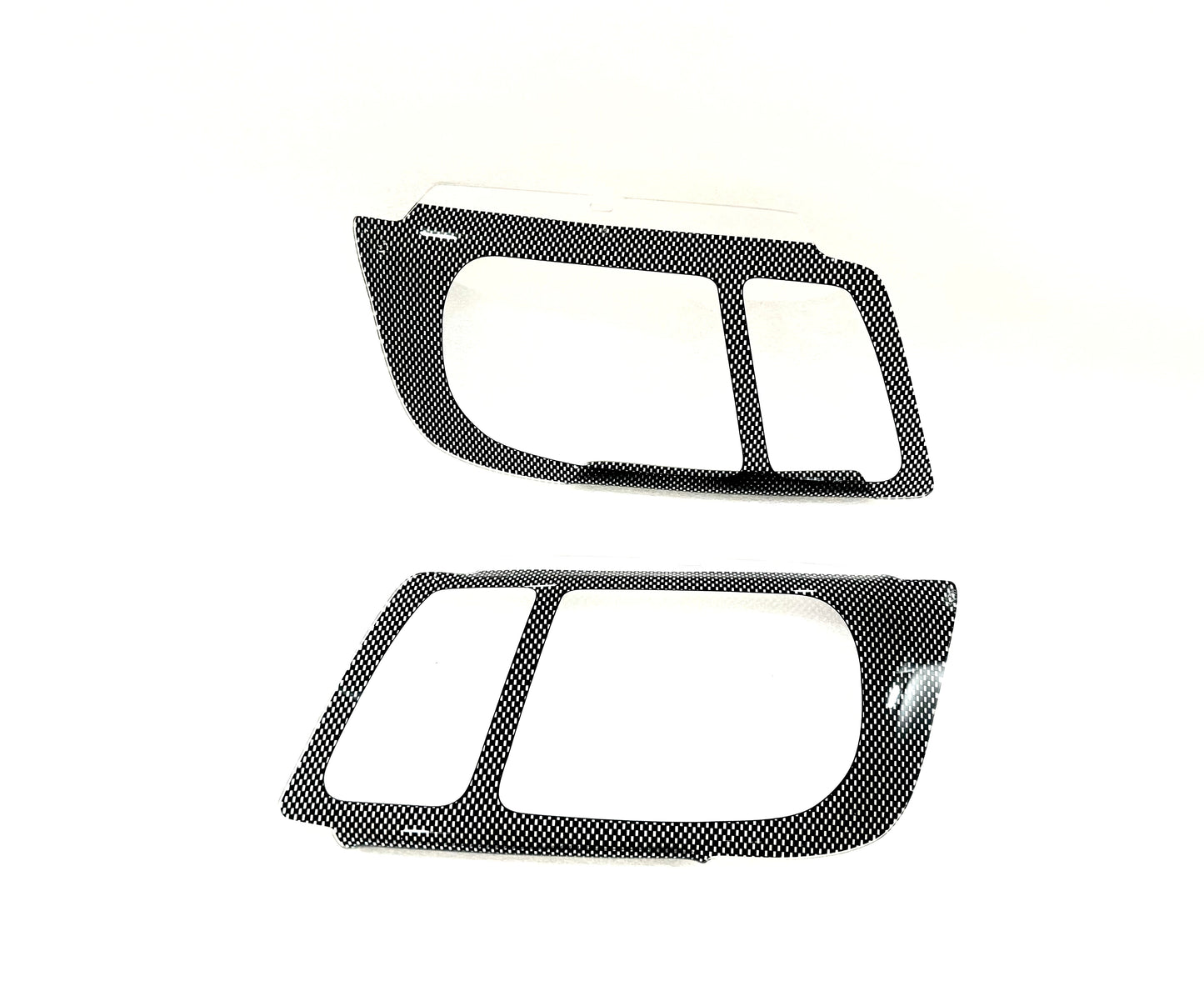 Jetta 4 carbon headlight shield set