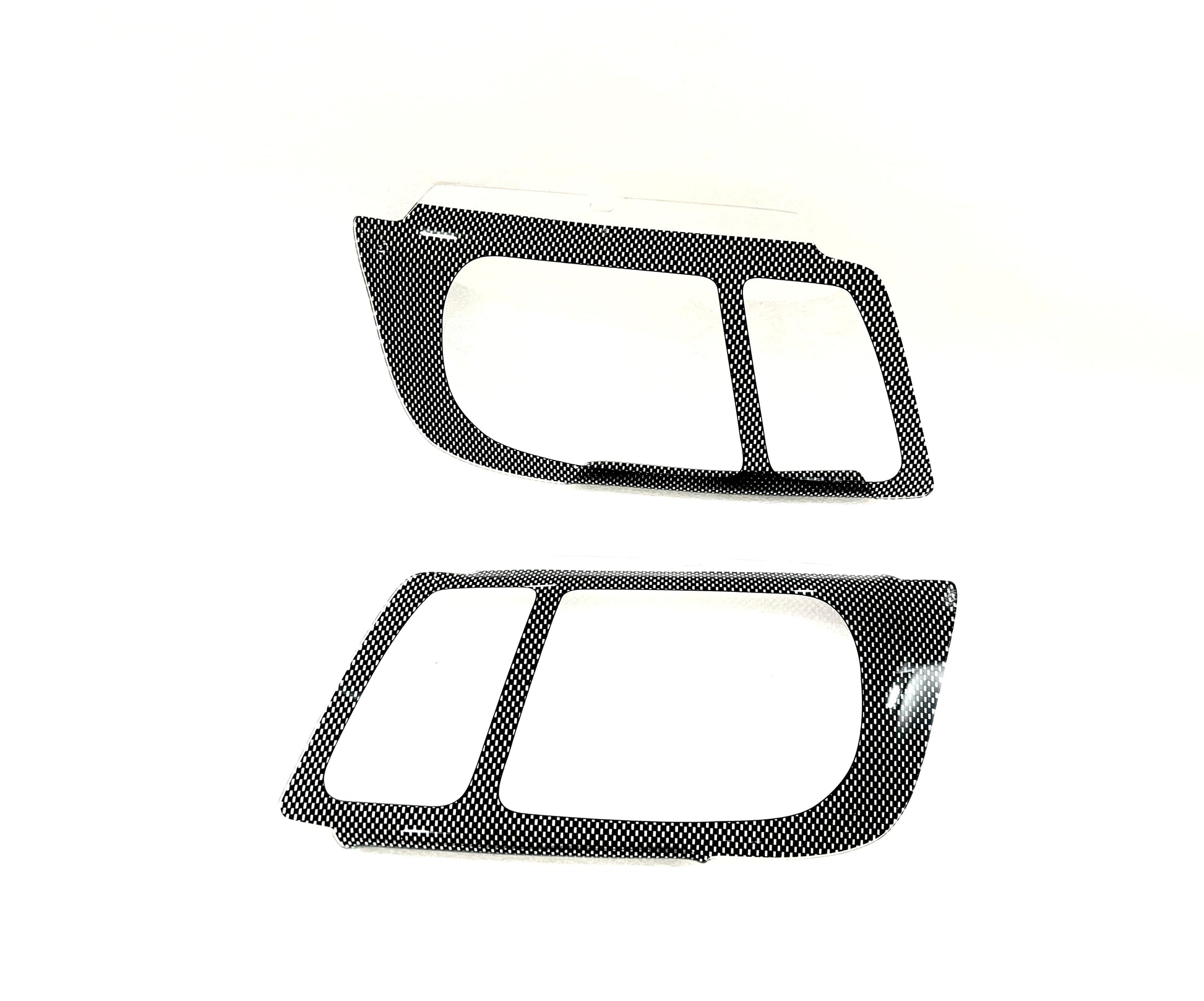 Jetta 4 carbon headlight shield set