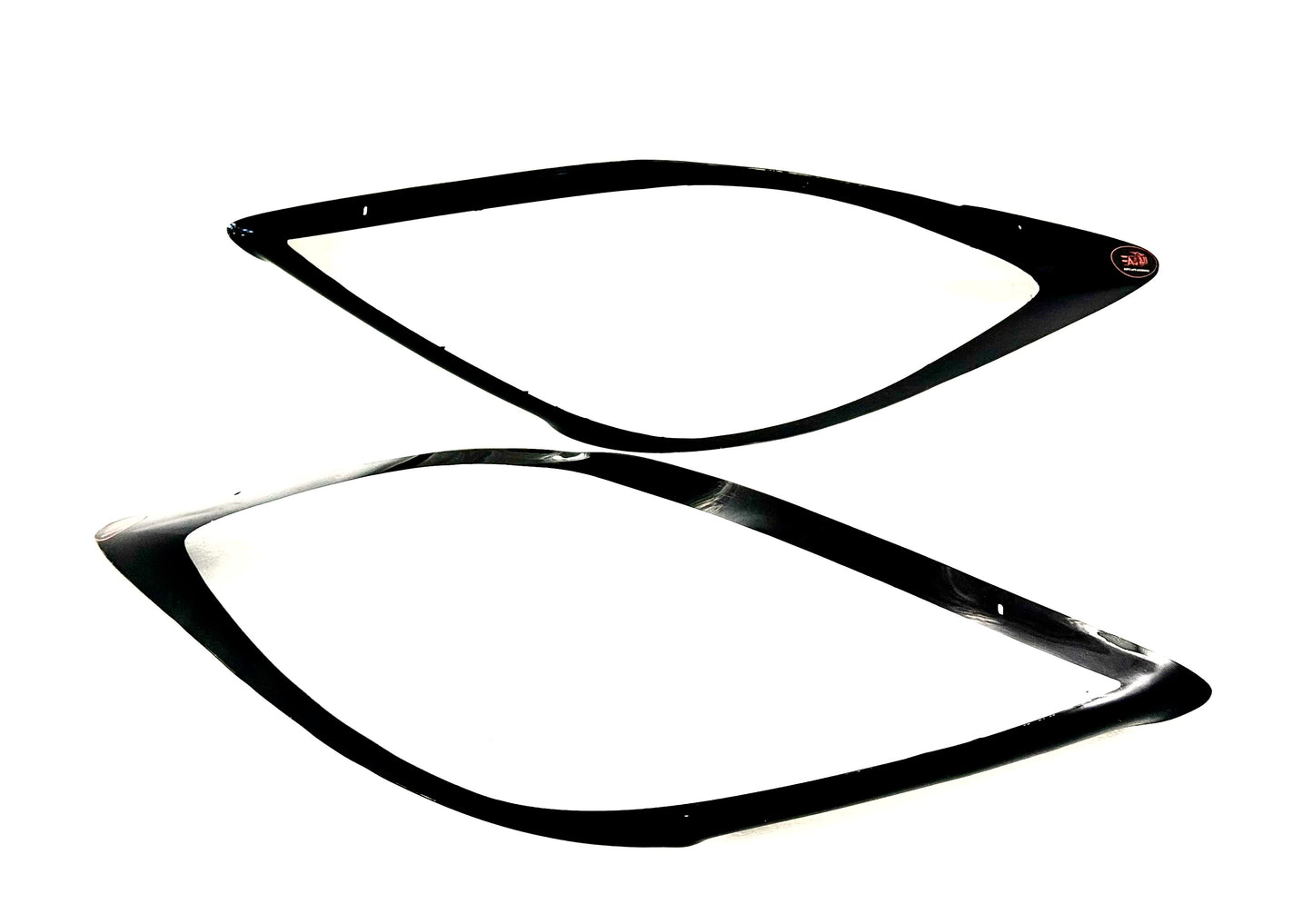 Mazda BT50 12+ Gloss Black Headlight Shields