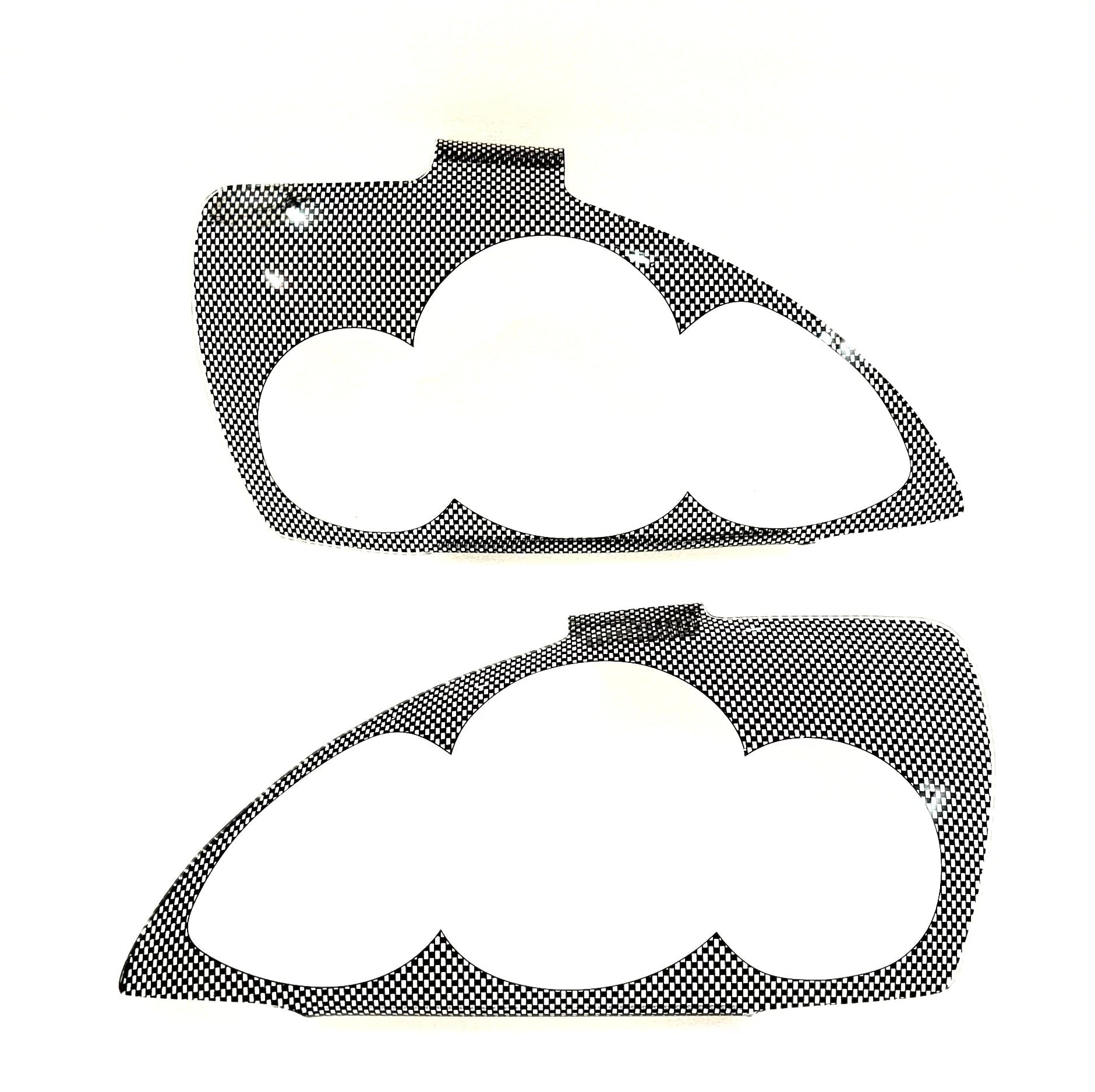 Ford Bantam Carbon Headlight shields 08+