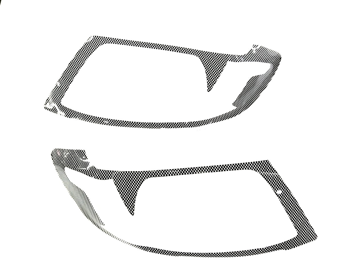 Ford Ranger T6 carbon Headlight shields 12-15k