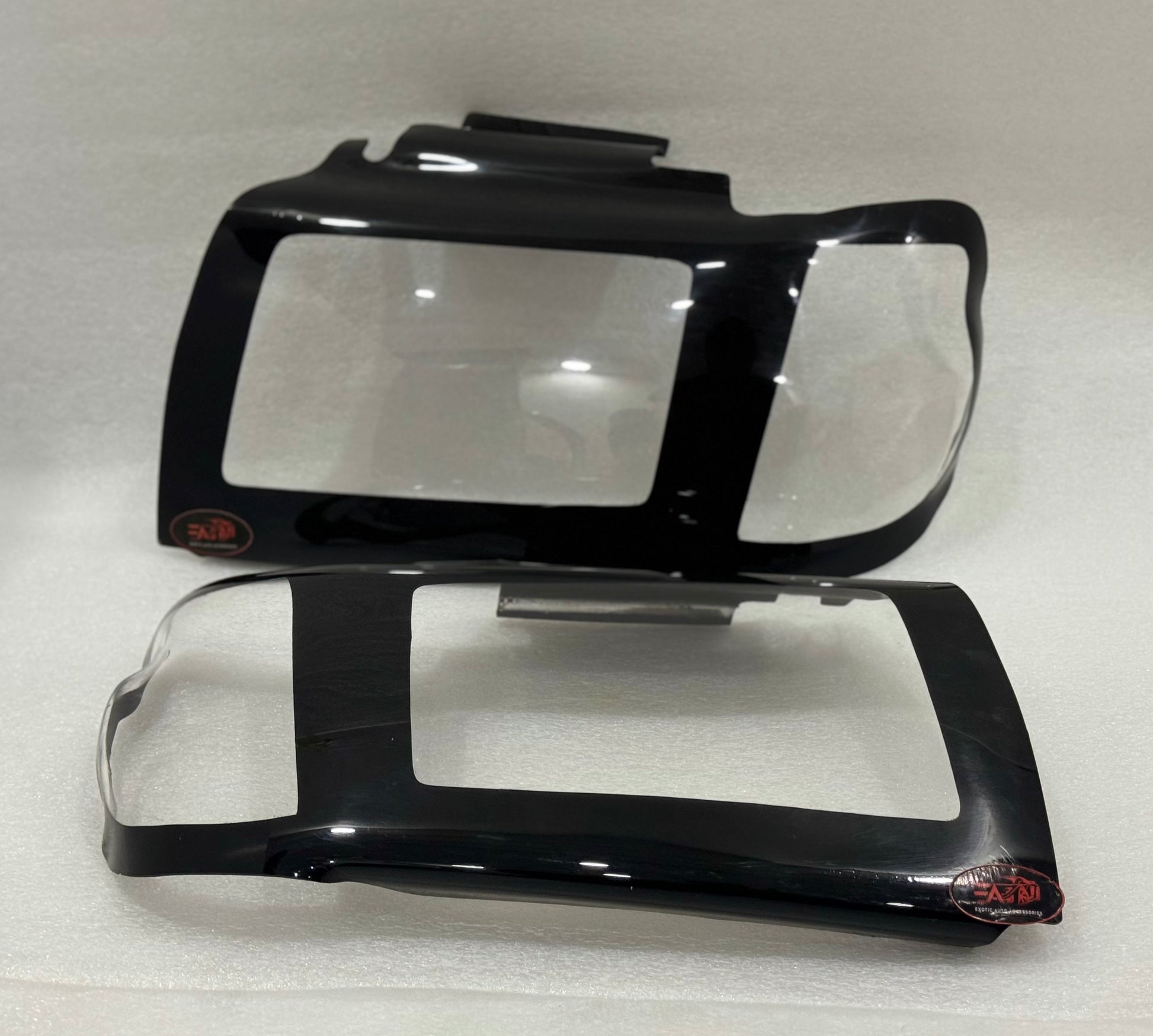 Hardbody 98-01 Gloss Black Headlight shields