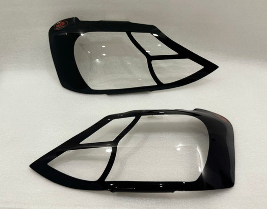 Toyota Etios Gloss Black Headlight shields 12+