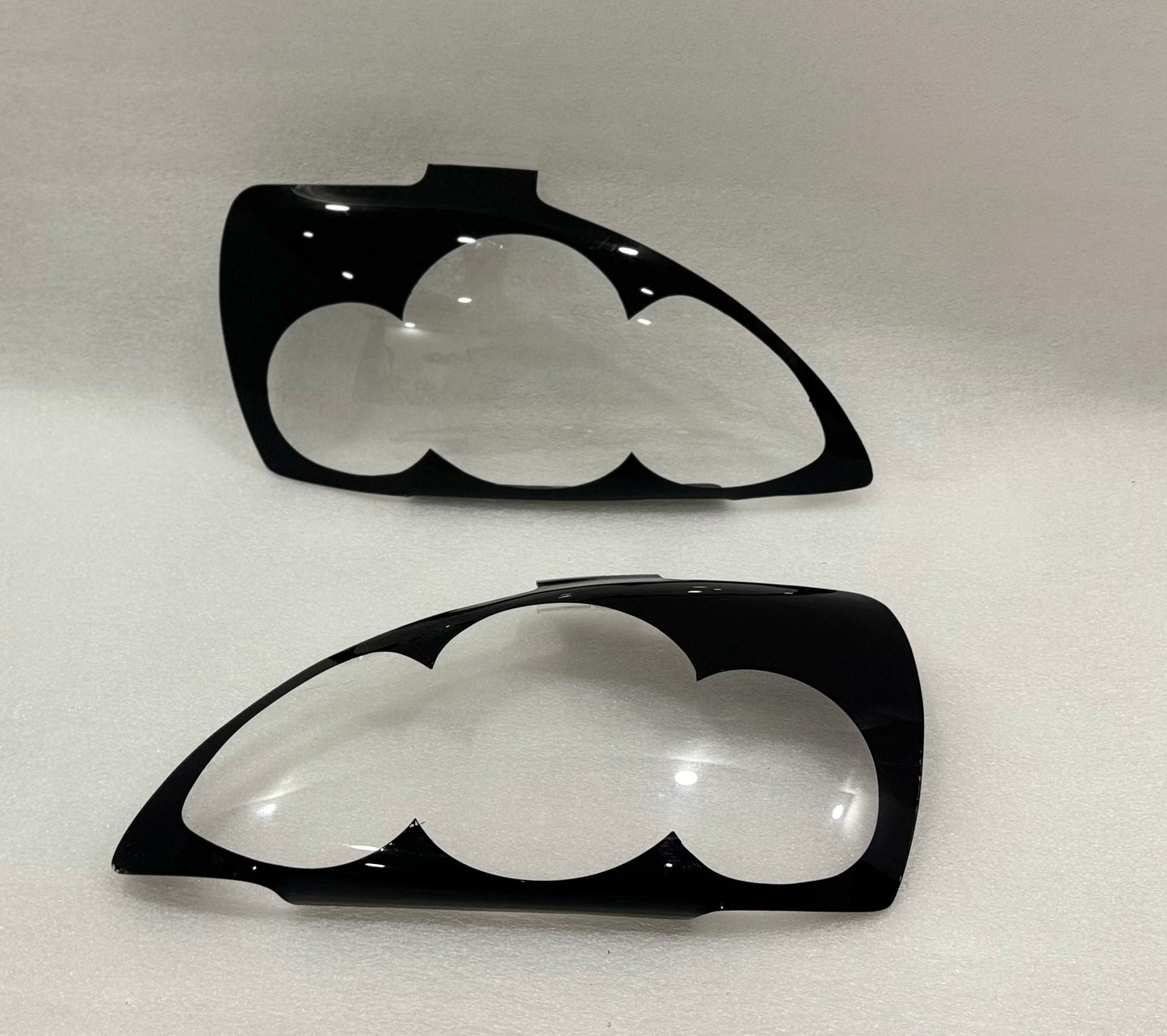 Ford Bantam Gloss Black Headlight shields 08+