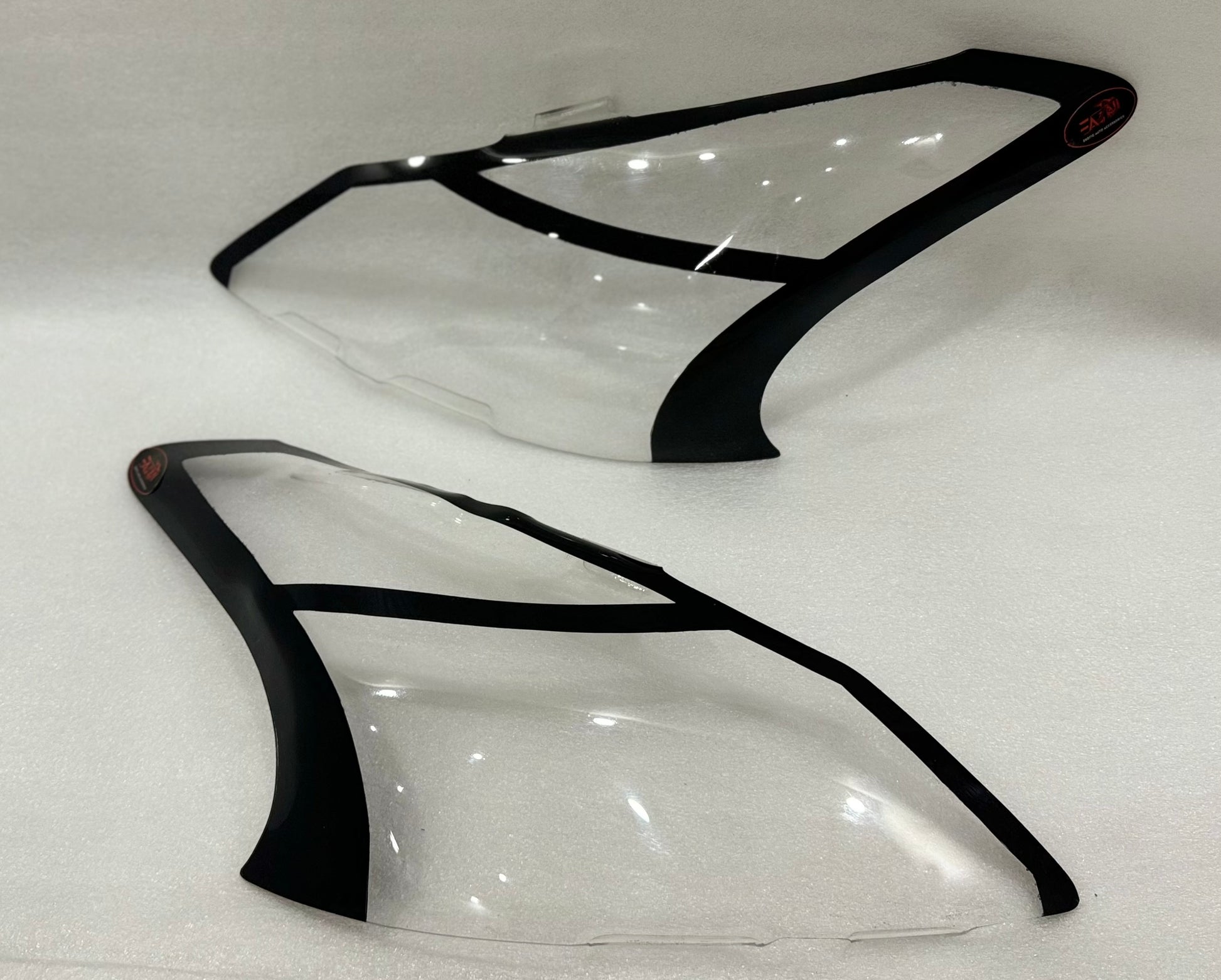 Toyota Avanza Gloss Black Headlight shields 2012-2015