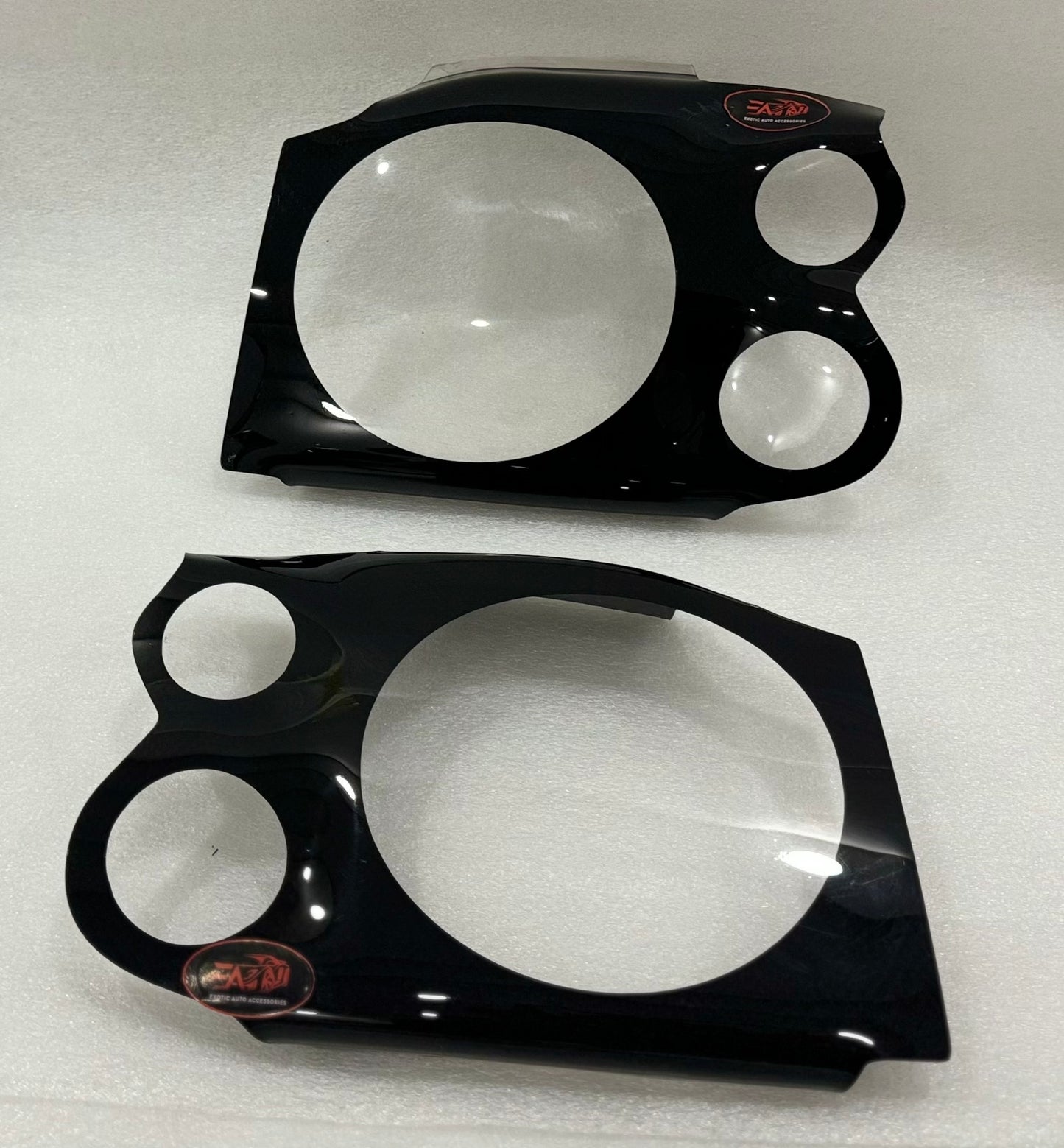 Hardbody 01+ Gloss Black Headlight shields