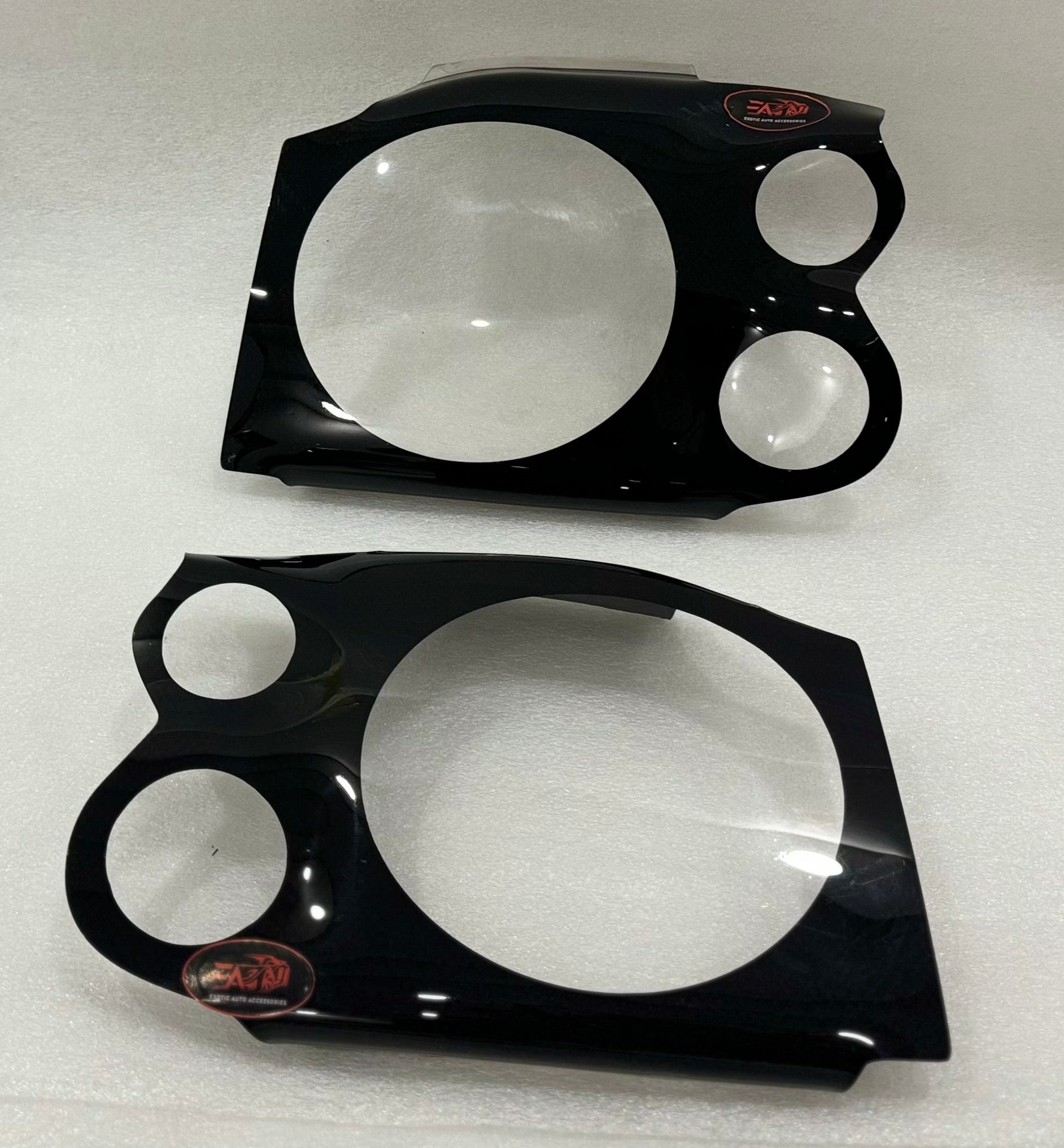 Hardbody 01+ Gloss Black Headlight shields