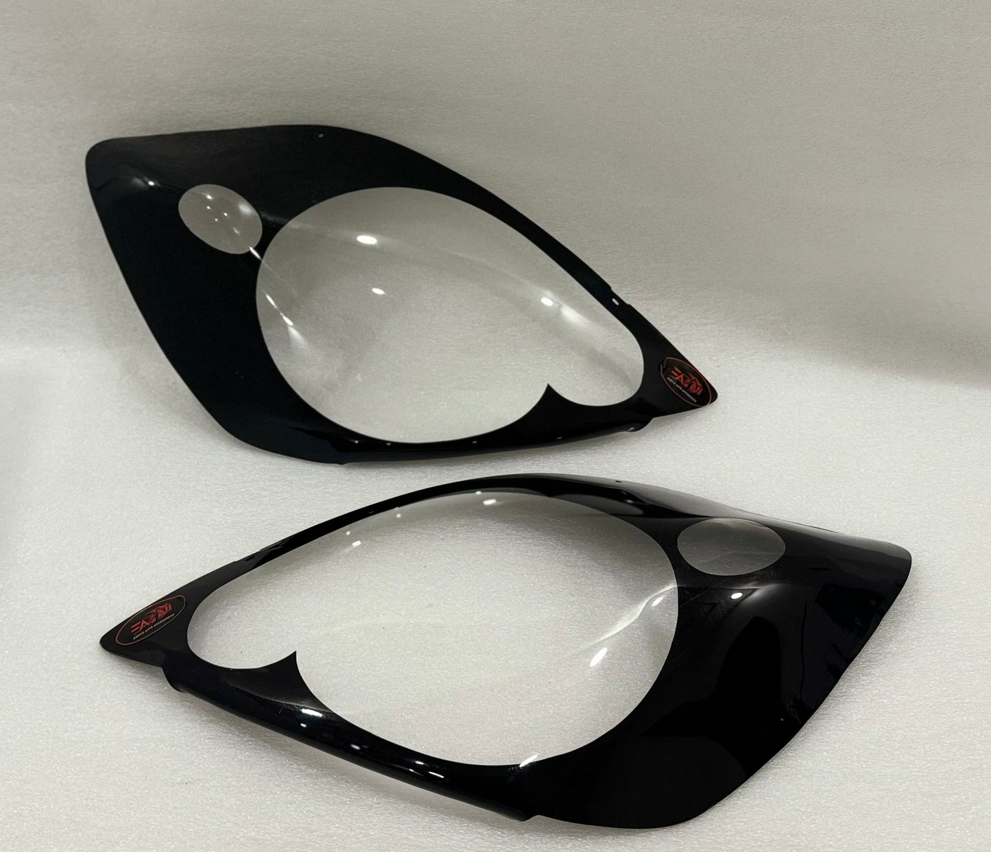 Ford Fiesta Gloss Black Headlight shields 05-08