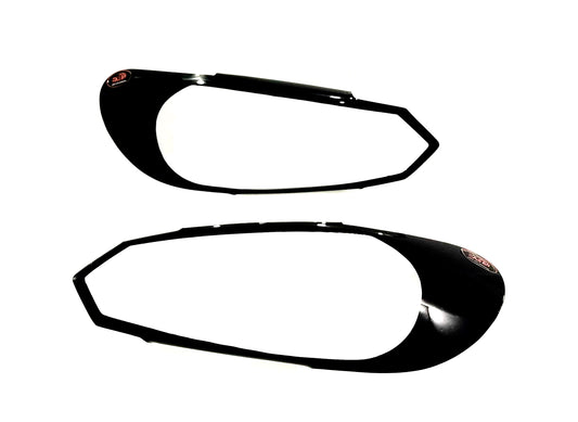 Polo 6 Gloss Black Headlight shields
