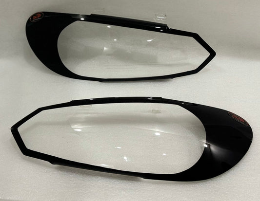 Golf 6 Gloss Black Headlight shields