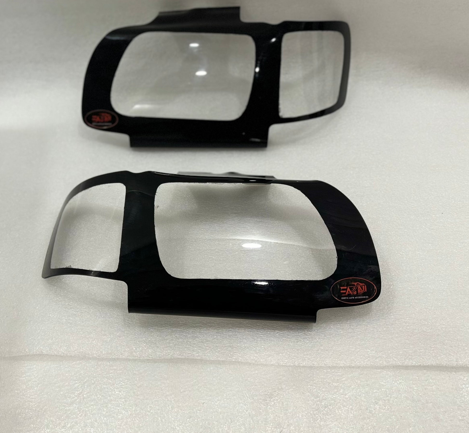 Isuzu 97-04 Gloss Black Headlight shields
