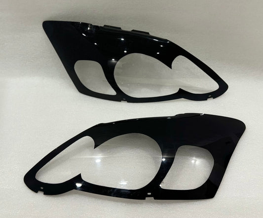 Toyota Runx Gloss Black Headlight shields 04+