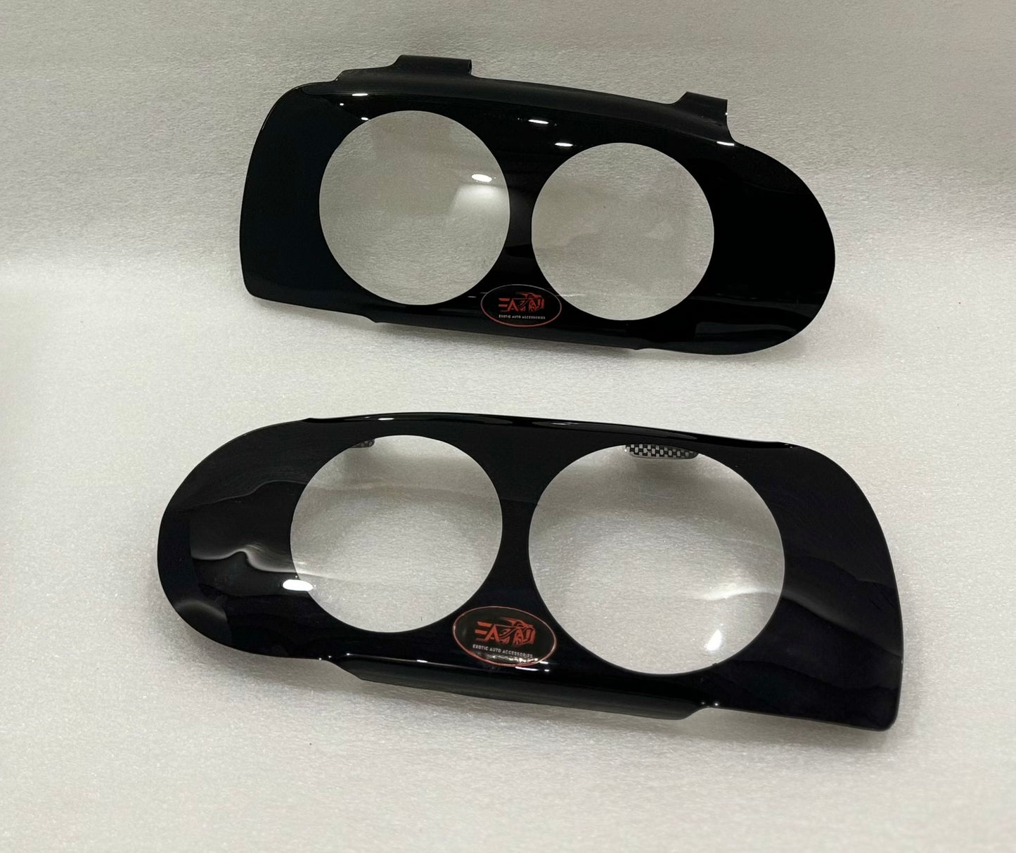 Golf 3 Gloss Black Headlight shields