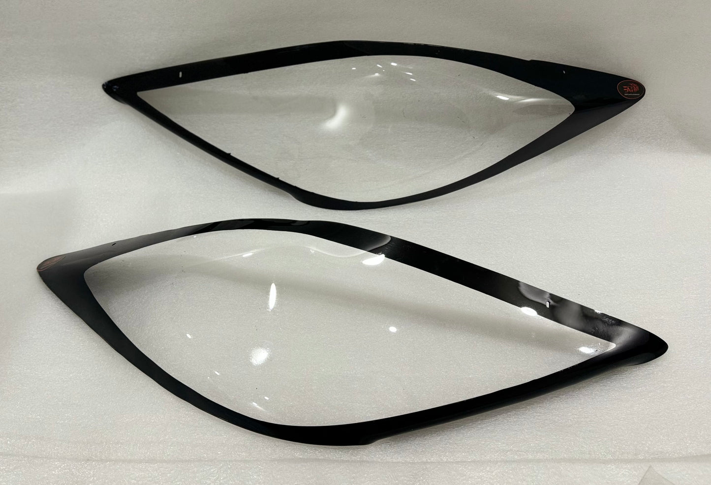 Mazda BT50 12+ Gloss Black Headlight Shields