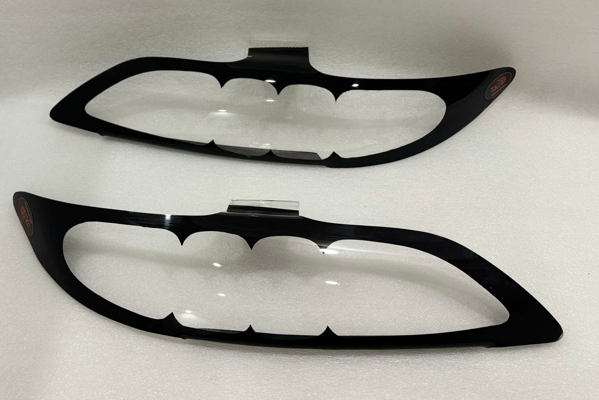 Mazda 6 04-07 Gloss Black Headlight shields