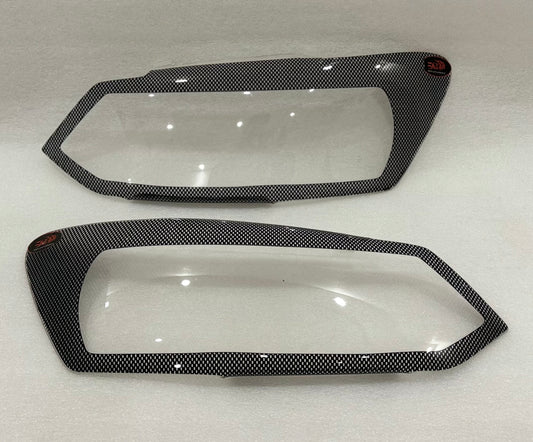 Polo 6 carbon headlight shields 2010+