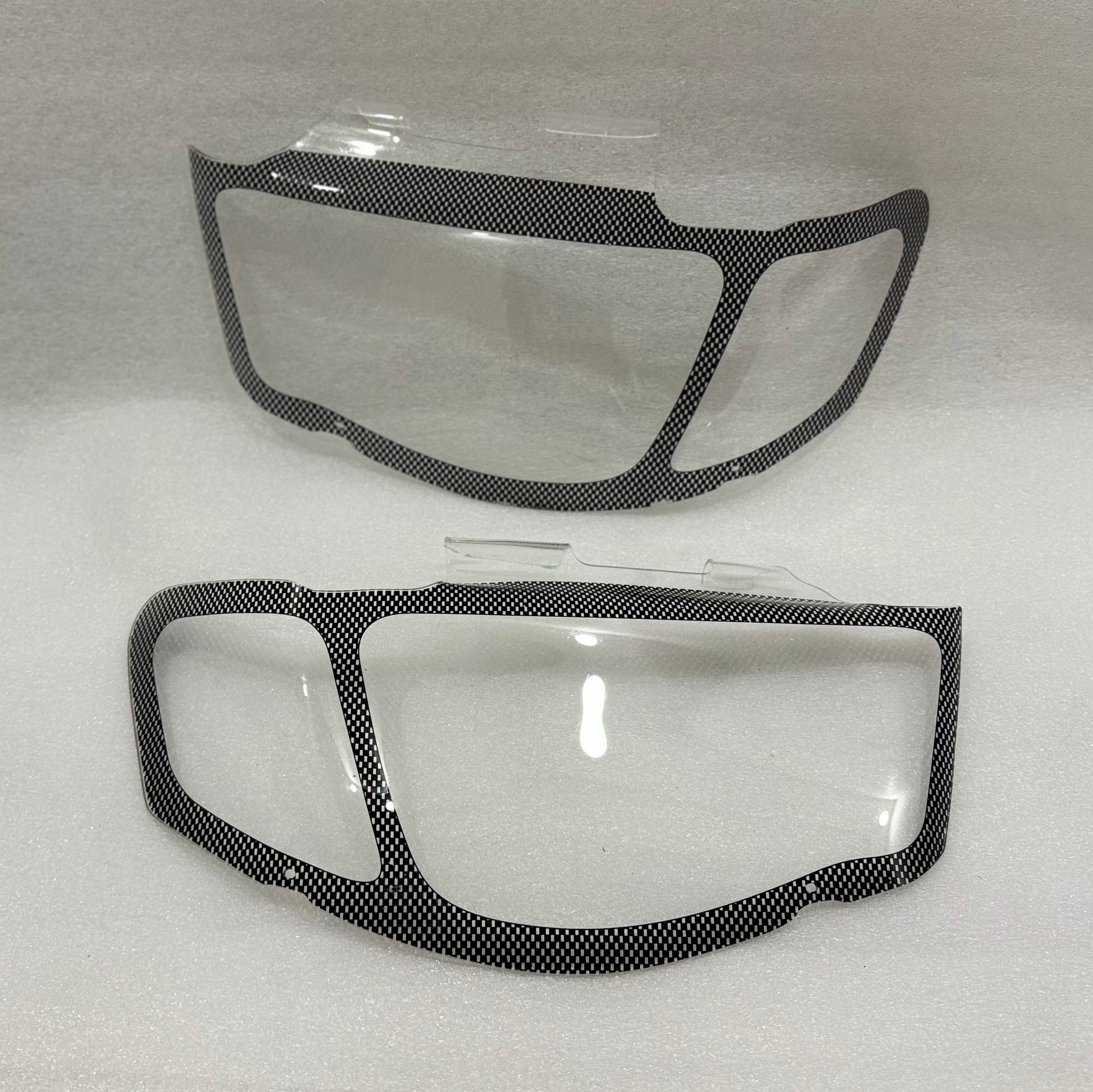 Mitsubishi Triton Headlight Shield Set 2007-2014 - Carbon