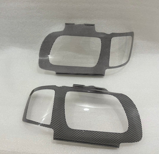 Isuzu 97-04 Carbon Headlight shields