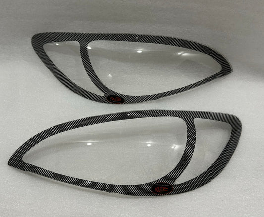 Hyundai Getz 06+ Carbon Headlight Shields