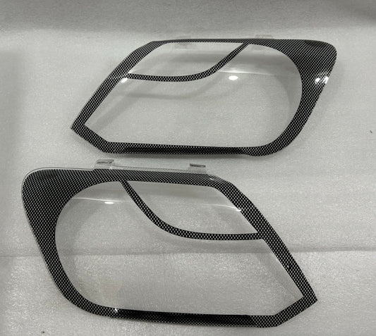 Amarok carbon headlight shield set 2010-2016