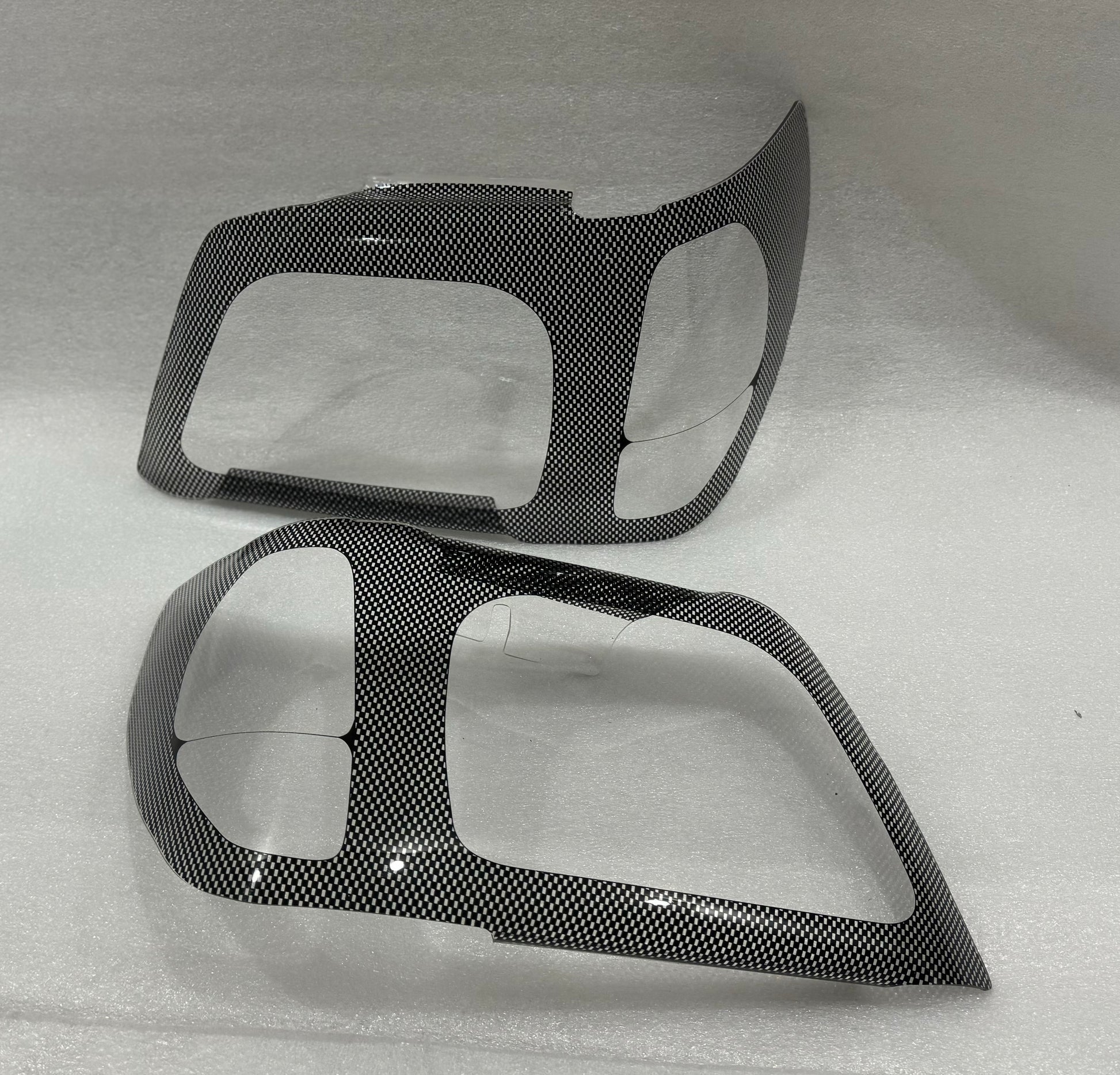 Toyota Prado Carbon Headlight shields 97-02