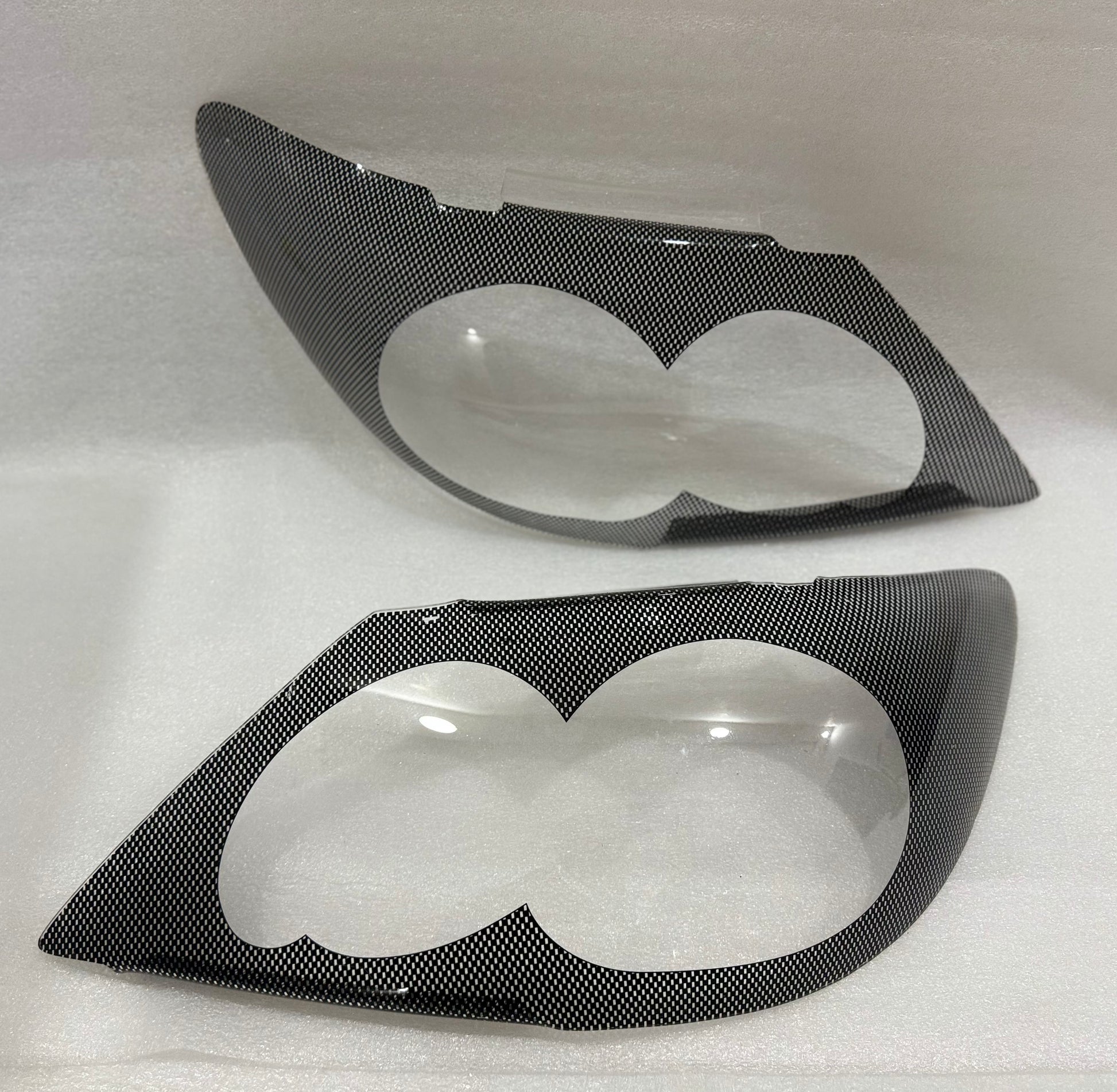 Toyota Fortuner carbon Headlight shields 2005-2009