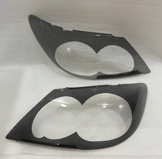 Toyota Fortuner carbon Headlight shields 2005-2009