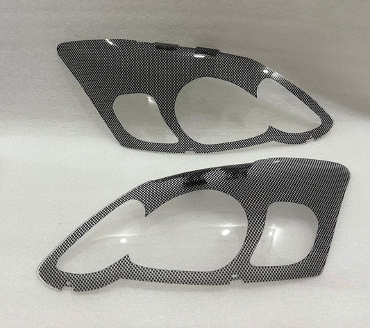 Toyota Runx Carbon Headlight shields 04+