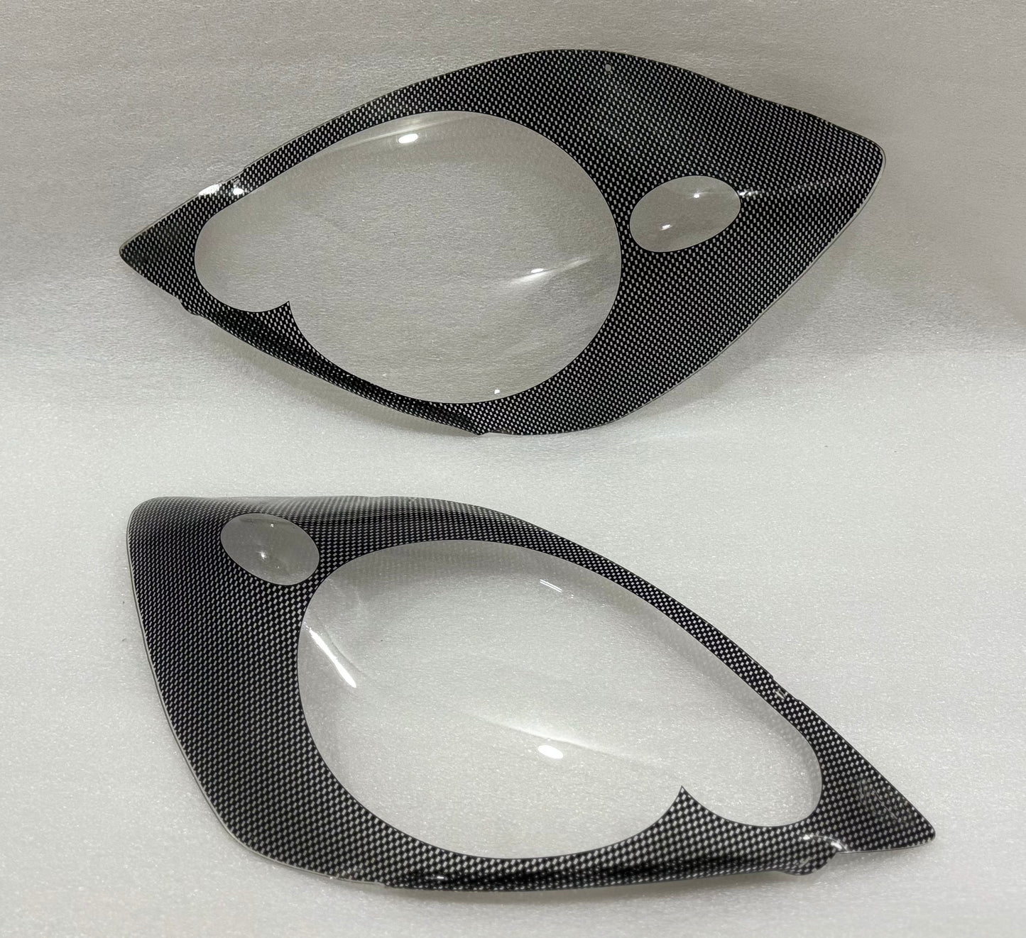 Ford Fiesta Carbon Headlight shields 05-08