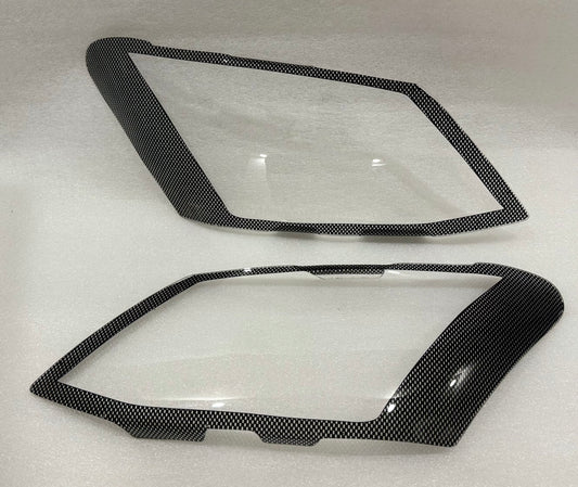 Isuzu carbon headlight shield 2012-2015
