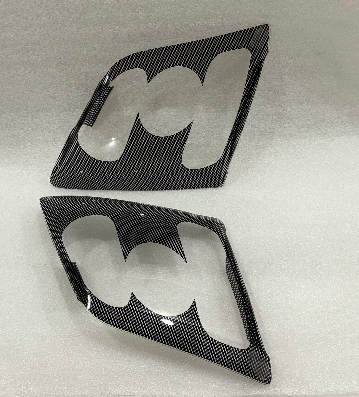 Isuzu 08-11 Carbon Headlight shields