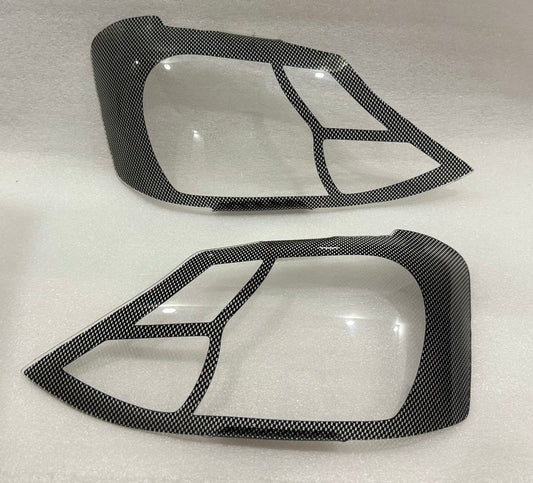Toyota Etios Carbon Headlight shields 12+