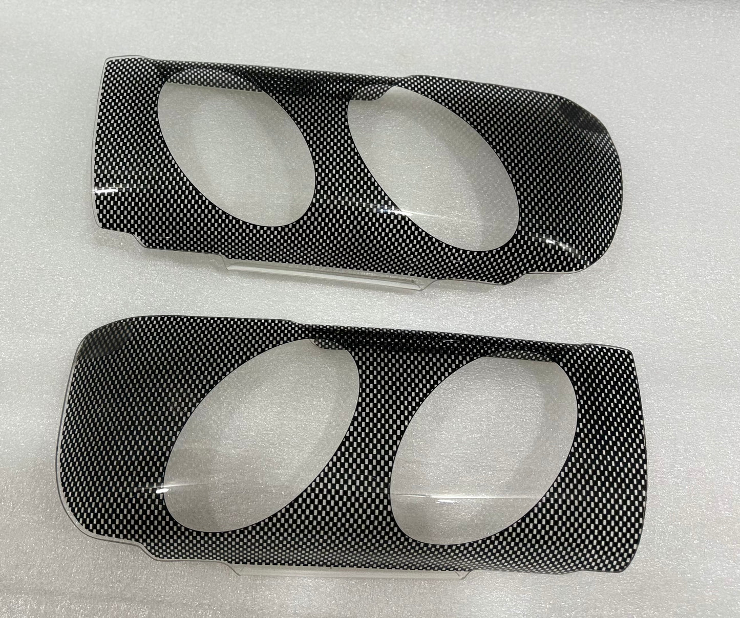 Jetta 3 carbon headlight shield set