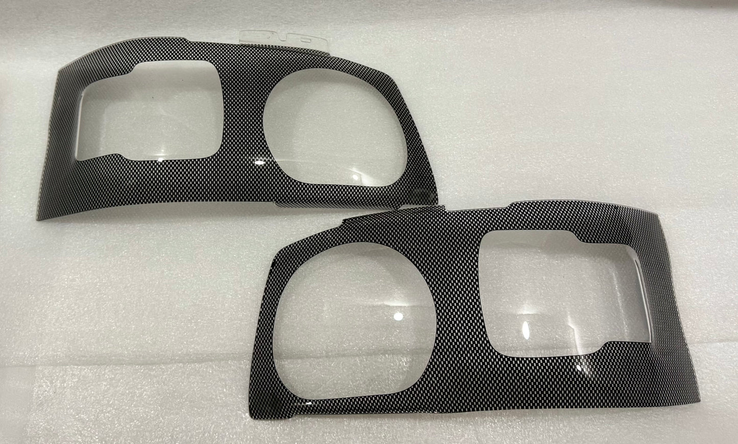 Toyota Quantum Carbon Headlight shields